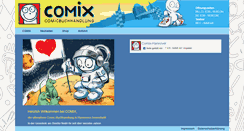 Desktop Screenshot of comix-hannover.de